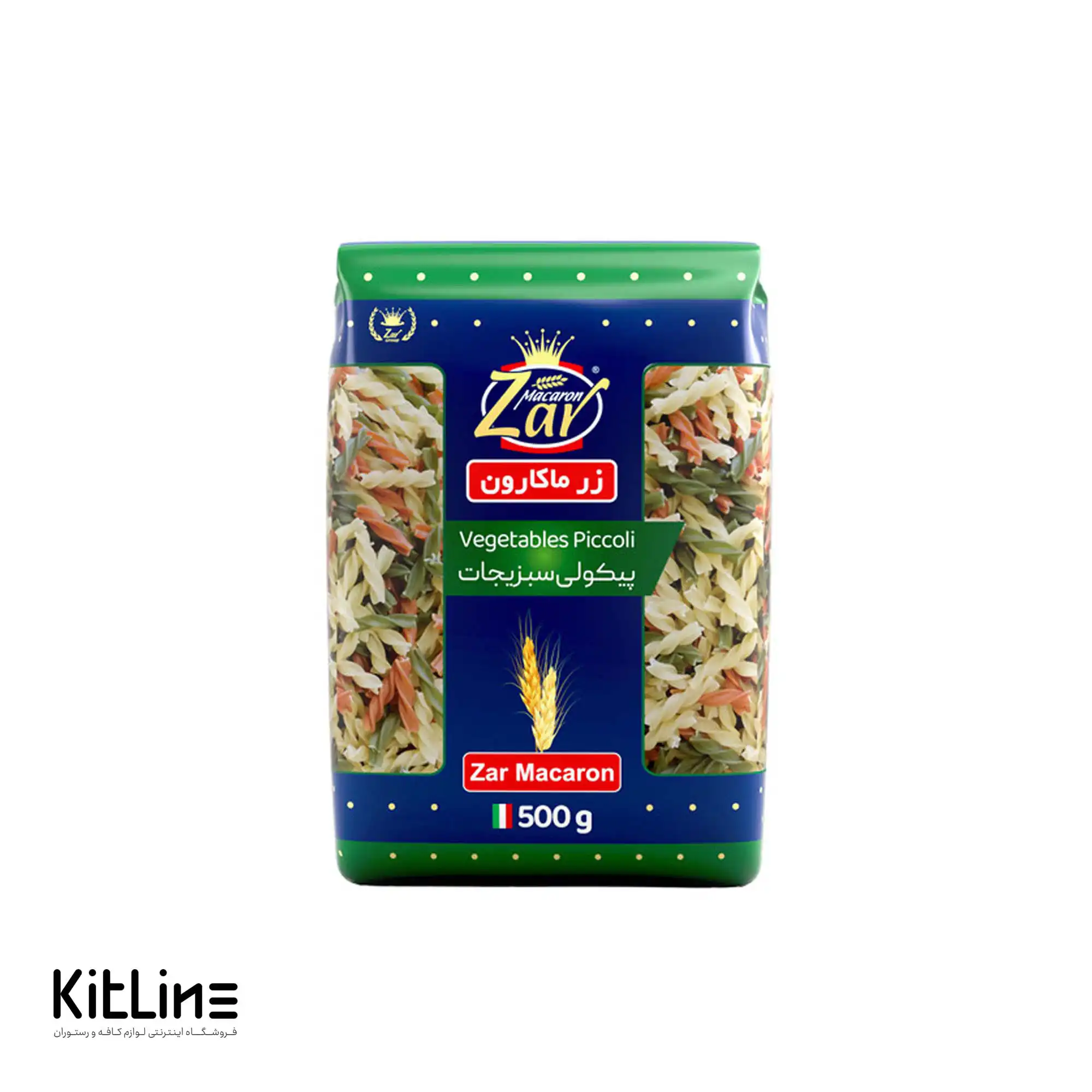 پاستا فرمی پيکولی میکس سبزیجات زر ماکارون ۵۰۰ گرمی