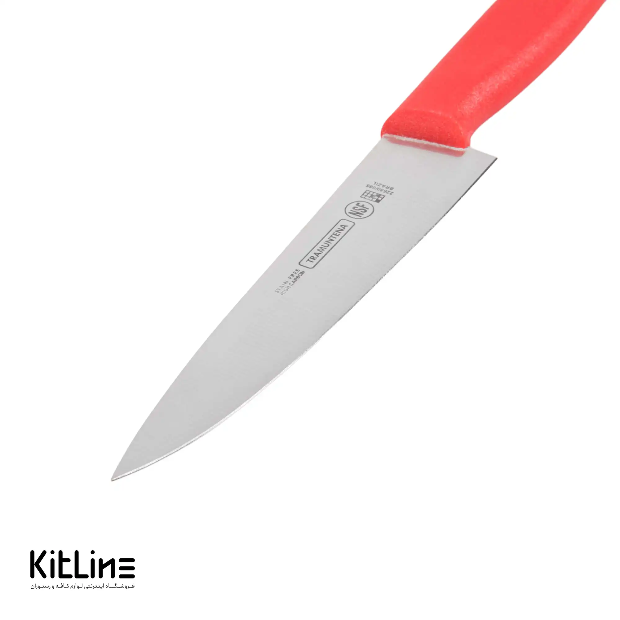 چاقو سرآشپز ۱۵ سانتیمتری بداف دسته قرمز (TRAMUNTENA) - تصویر 4