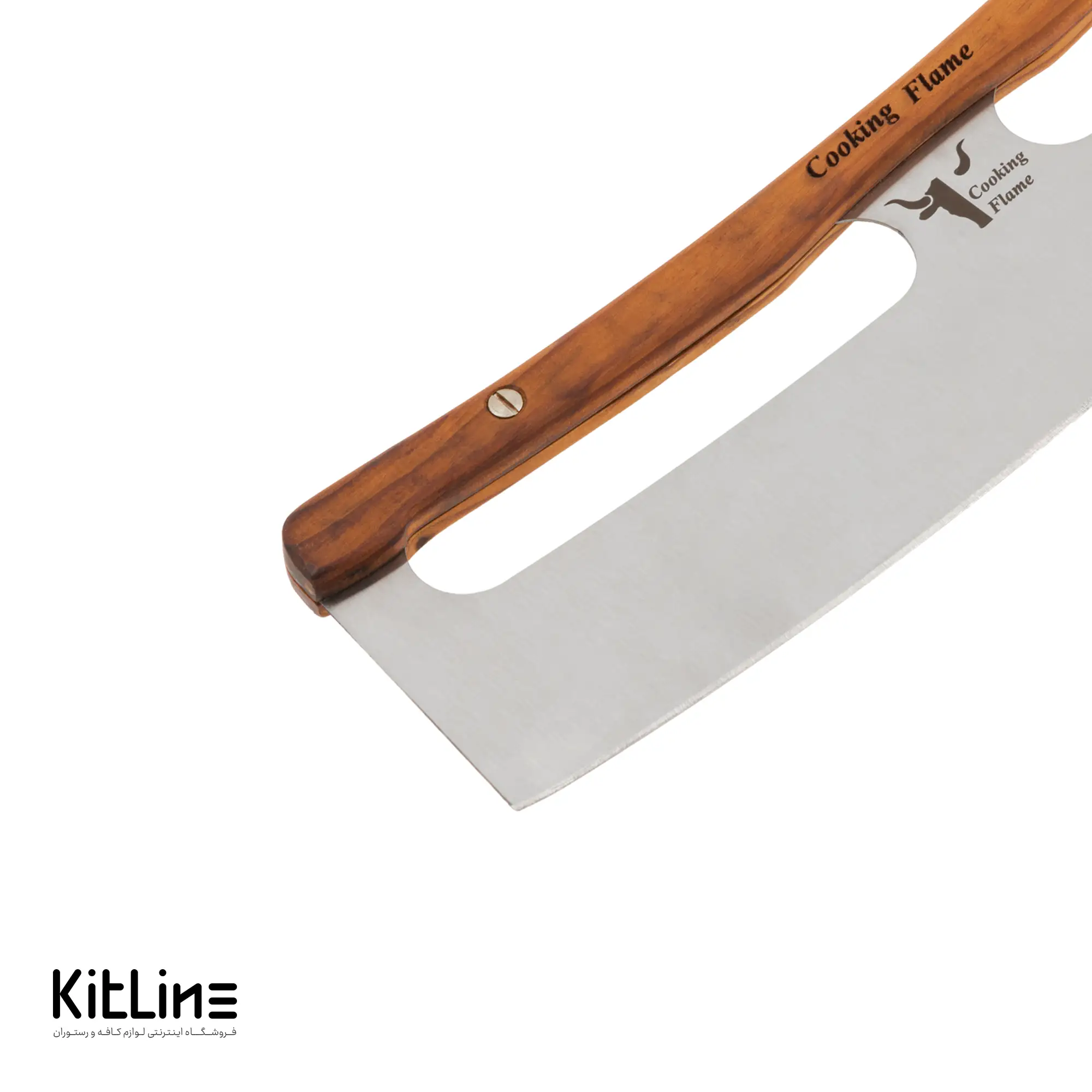 کاتر پیتزا هلالی ۳۳ سانتیمتری کوکینگ فلیم (Cooking Flame) - تصویر 3