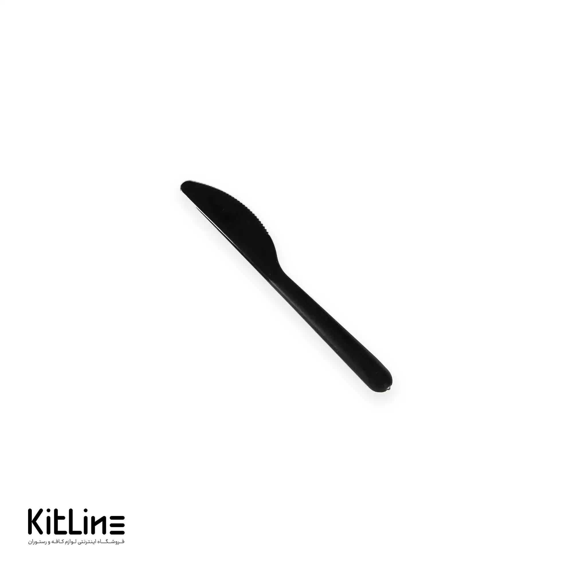 کارد یکبار مصرف ۱۶.۵ سانتیمتری مشکی کاور دار (کارتن ۱۰۰۰ عددی) - تصویر 2