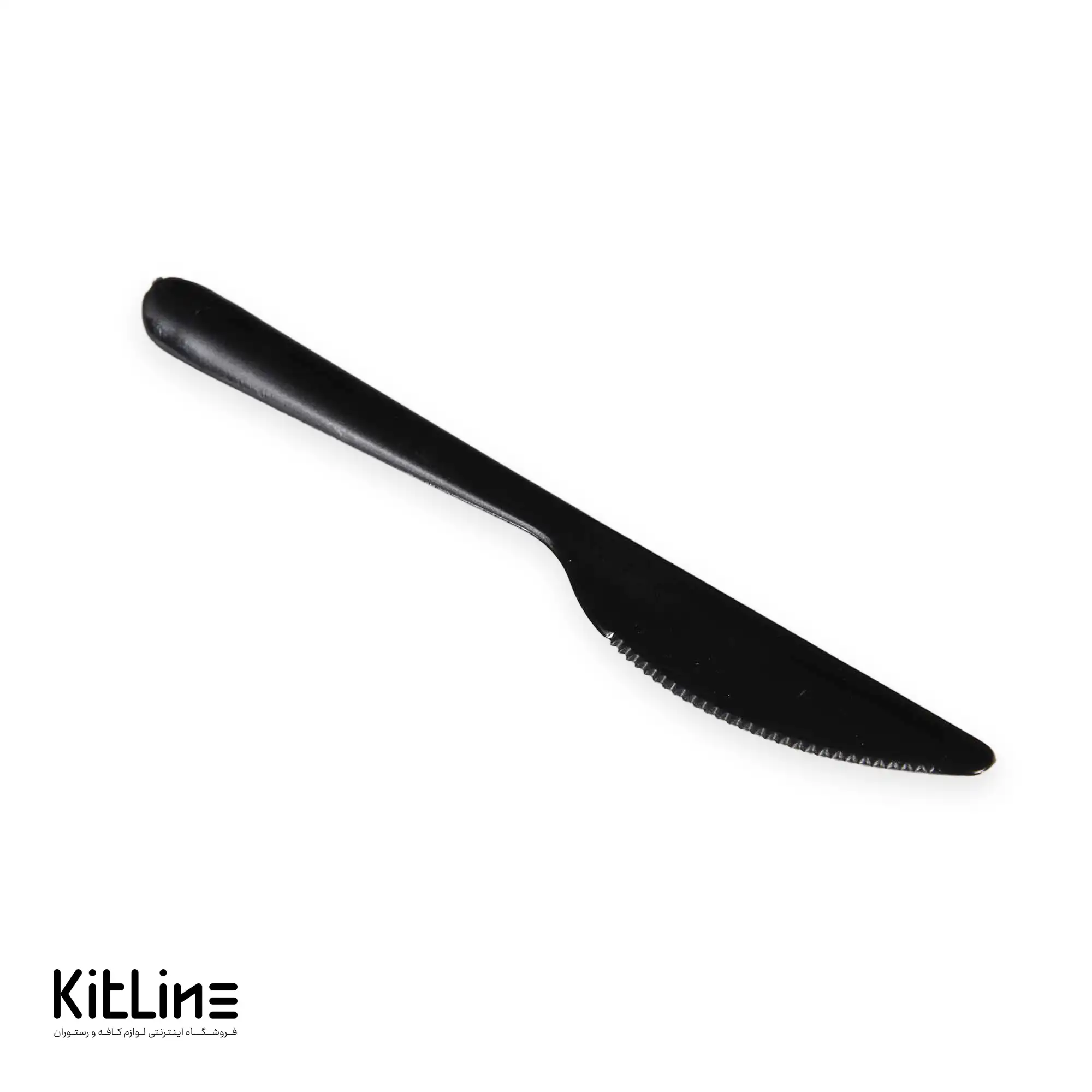 کارد یکبار مصرف ۱۶.۵ سانتیمتری مشکی کاور دار (کارتن ۱۰۰۰ عددی) - تصویر 4