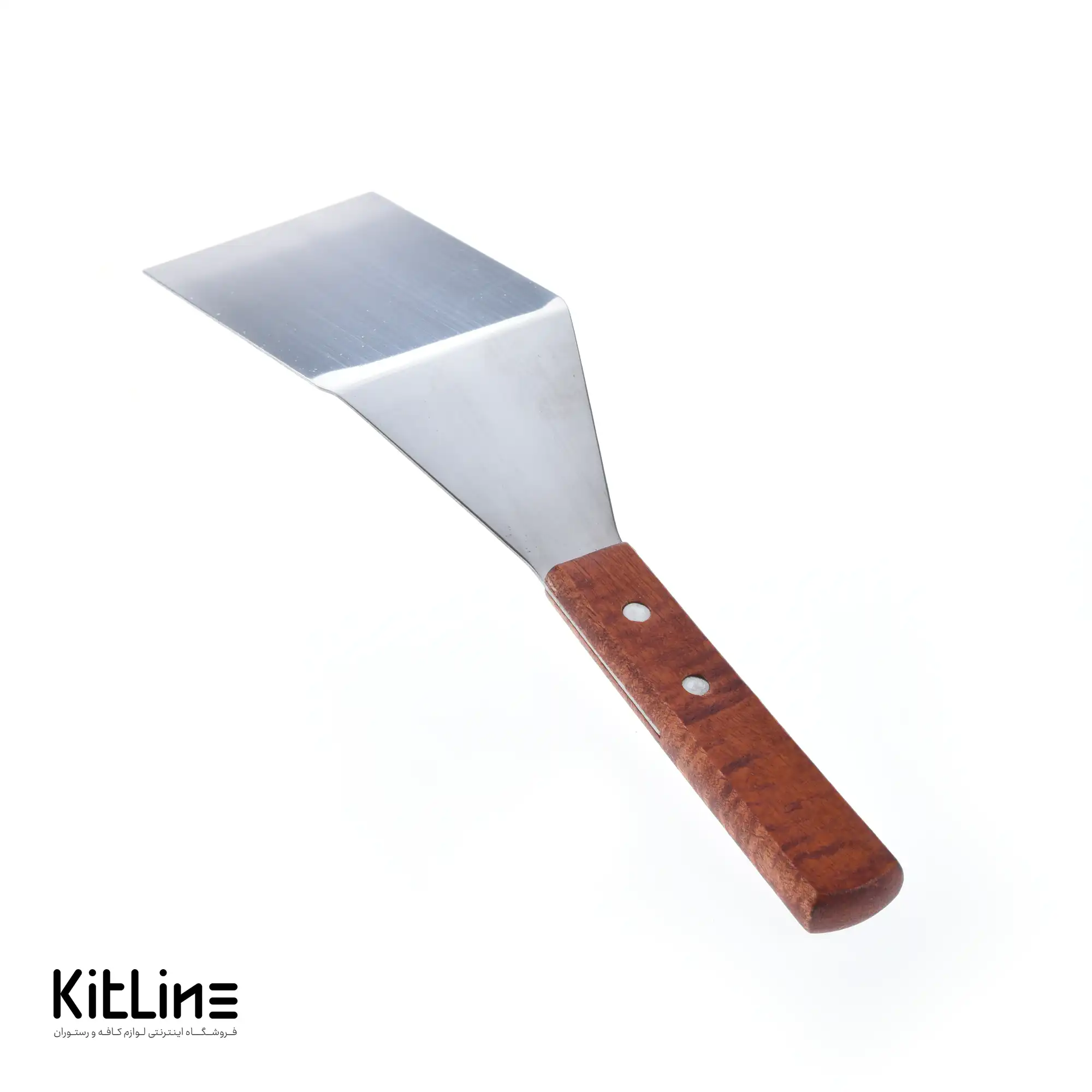 کاردک خم دسته چوبی نمره ۸ - تصویر 3