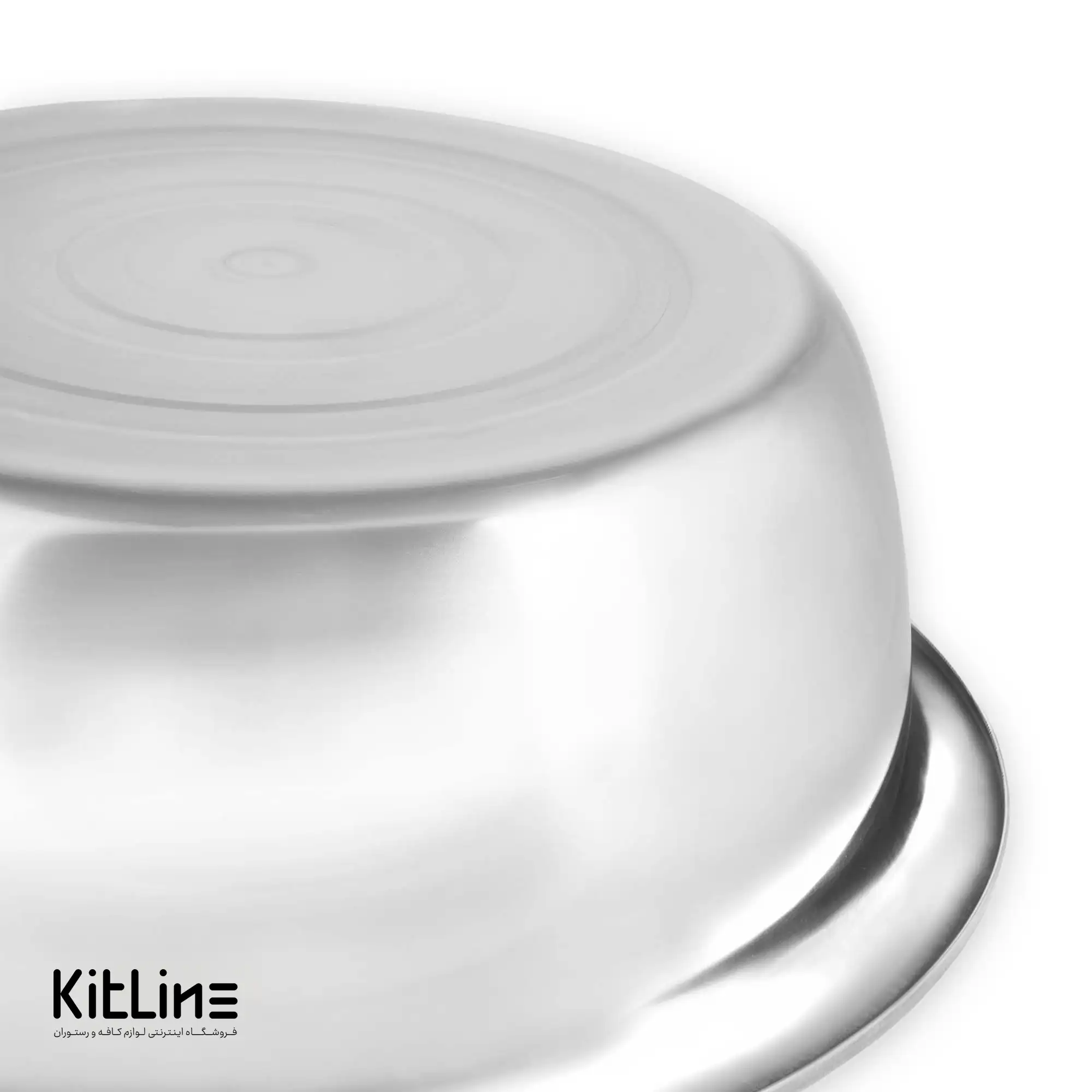 کاسه استیل ۳۶ سانتیمتری - تصویر 2