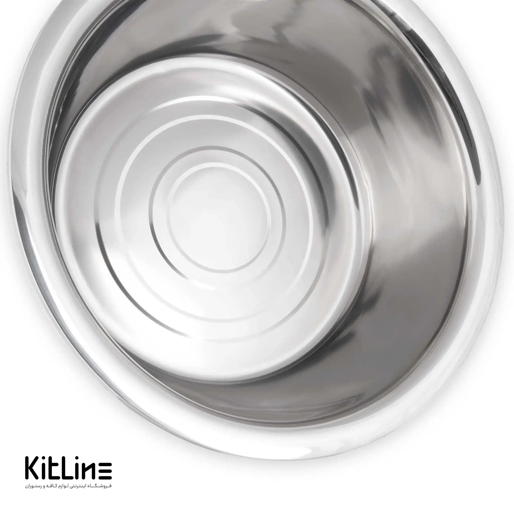 کاسه استیل ۳۶ سانتیمتری - تصویر 3