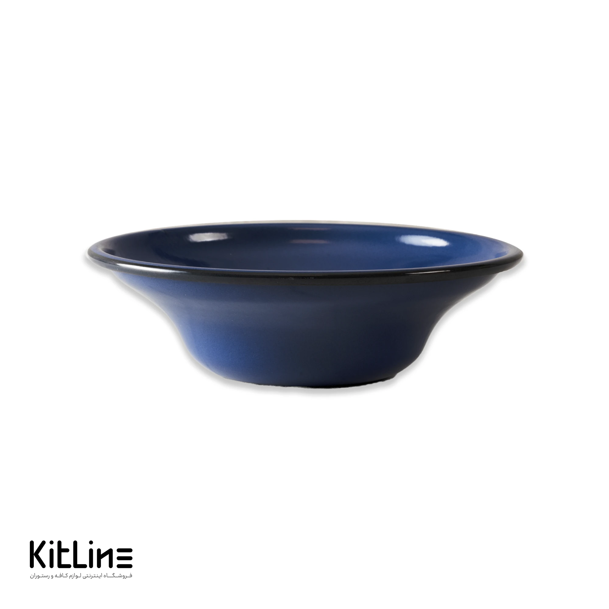 کاسه لعابی ۲۴ سانتیمتری سرمه ای بنشاد - تصویر 3