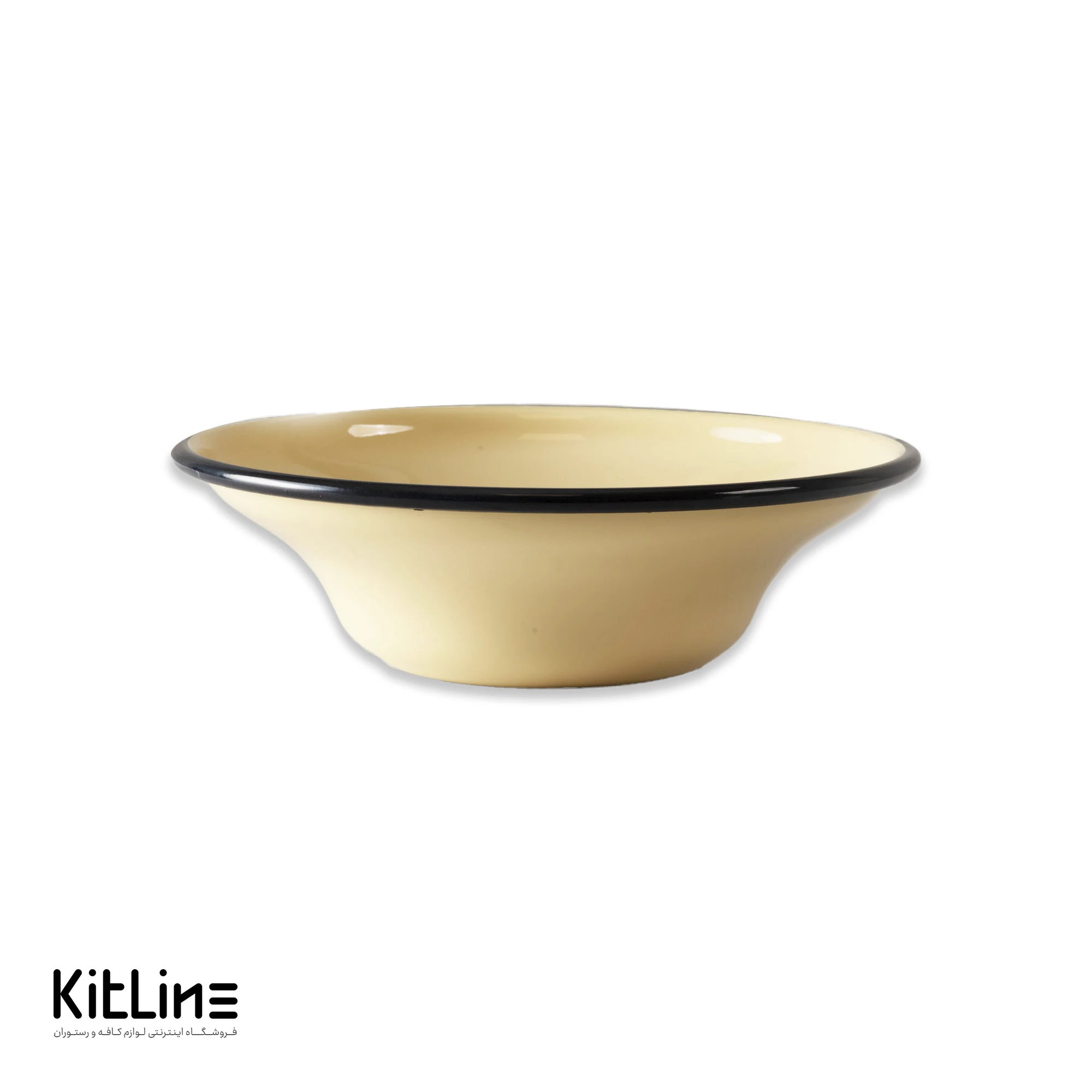 کاسه لعابی ۲۴ سانتیمتری کرم بنشاد - تصویر 4