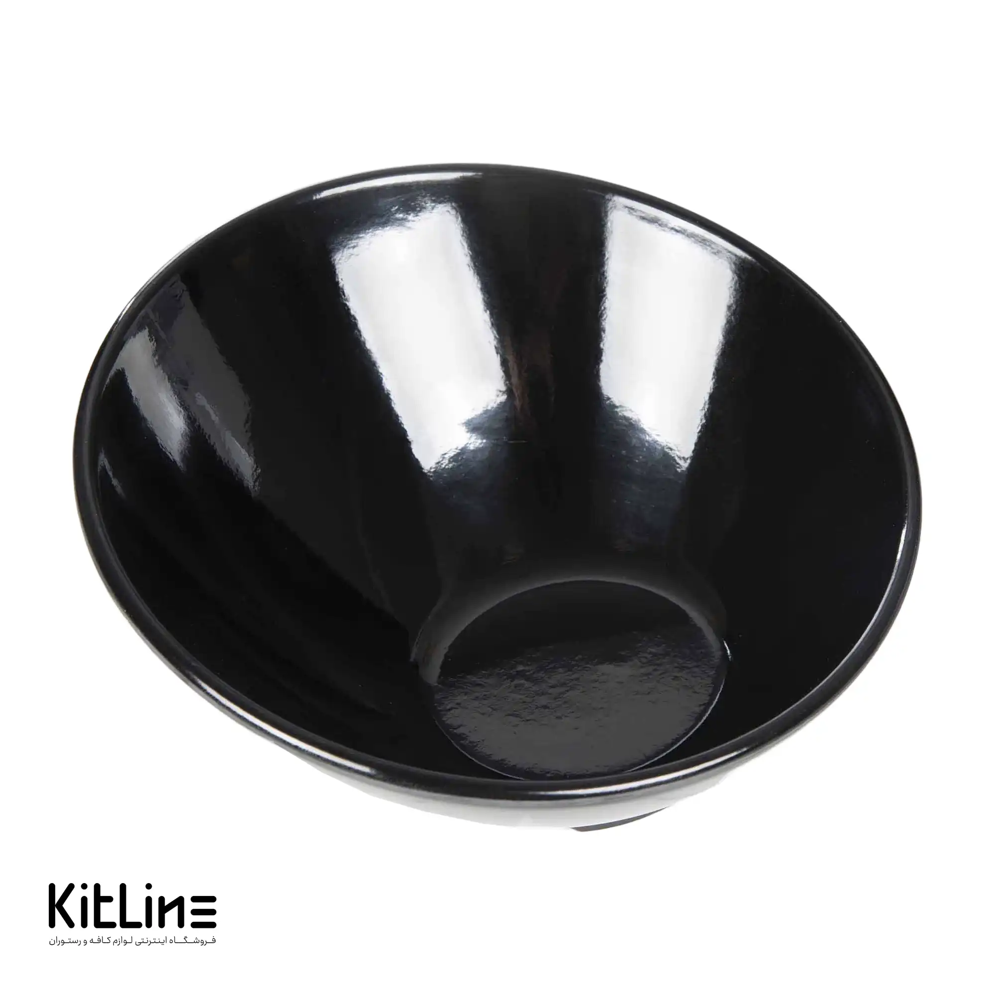 کاسه ملامین ۲۱ سانتیمتری مشکی درجه ۲ کیچن تک - تصویر 3