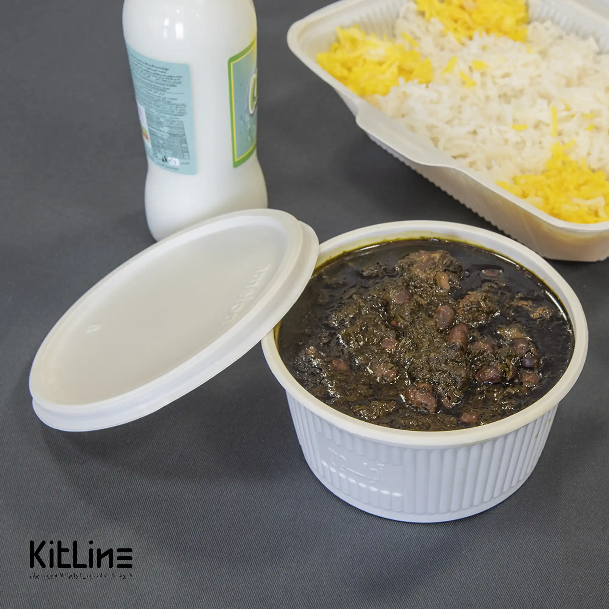 کاسه یکبار مصرف گیاهی آملون ۵۵۰ میلی لیتری (کارتن ۲۰۰ عددی) - تصویر 4