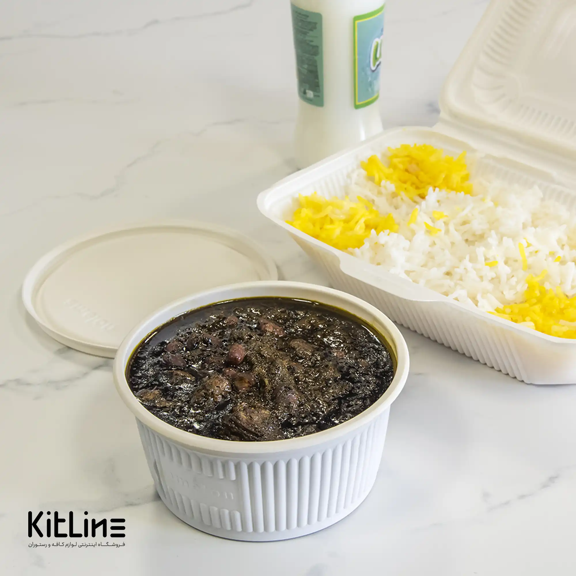 کاسه یکبار مصرف گیاهی آملون ۵۵۰ میلی لیتری (کارتن ۲۰۰ عددی) - تصویر 6