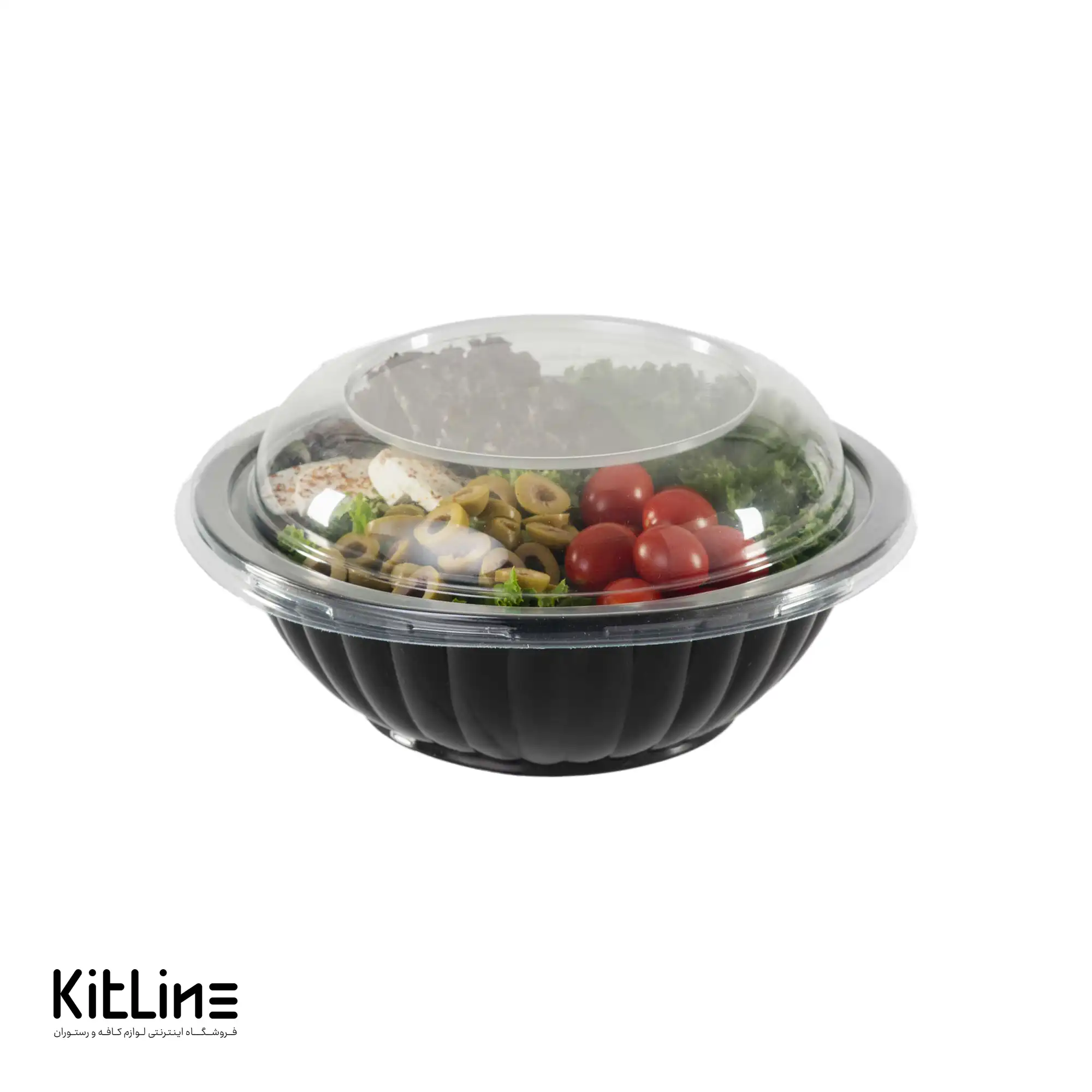 کاسه یکبار مصرف ۱۵۰۰ میلی لیتری مشکی همراه در (کارتن ۲۰۰ عددی) - تصویر 7