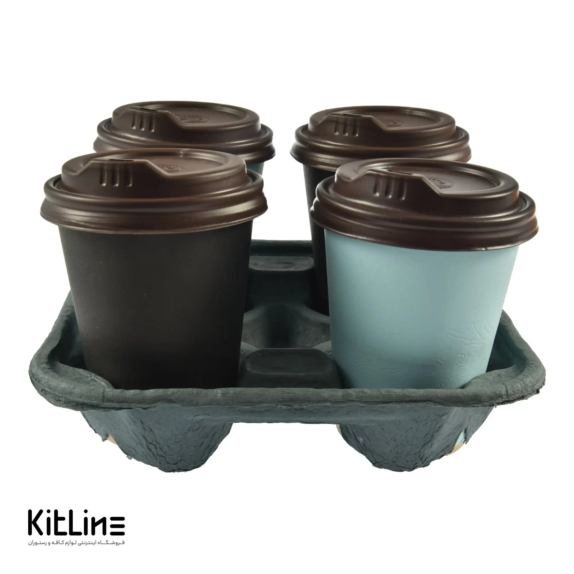 کاپ هولدر یکبار مصرف چهار عددی (کارتن ۲۵۰ عددی) - تصویر 5