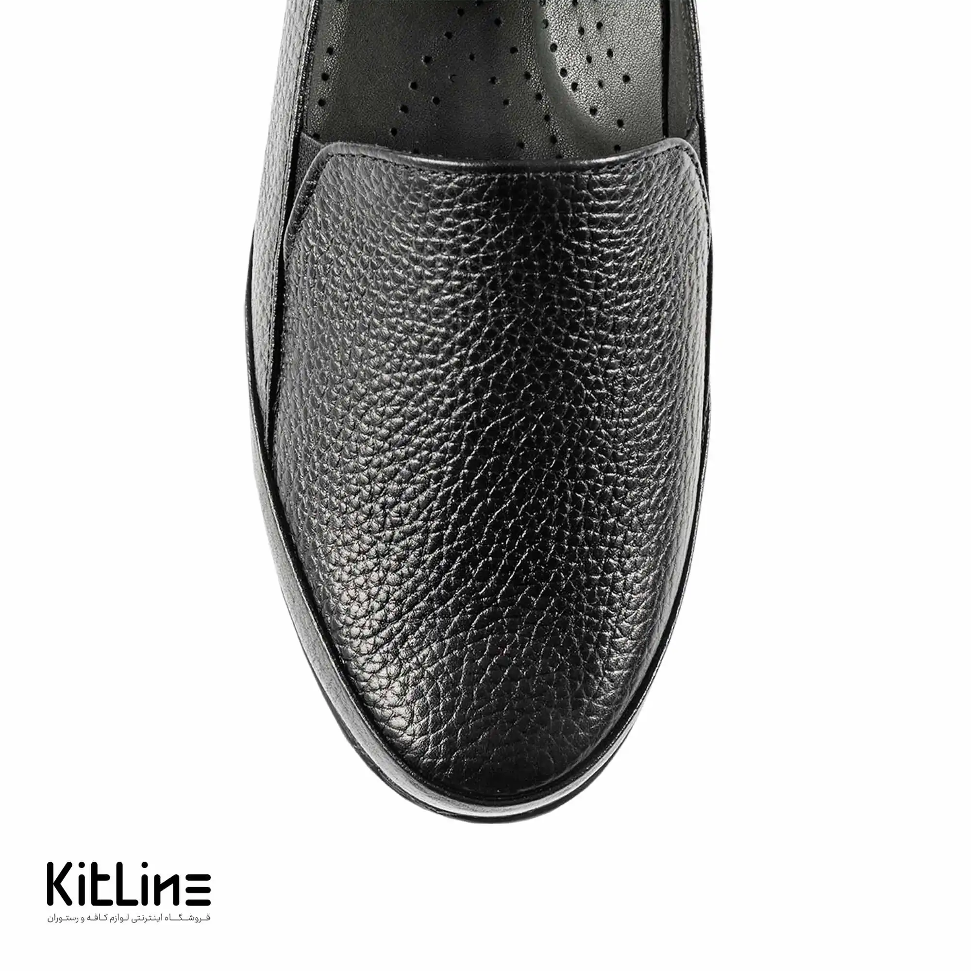 کفش زنانه چرمی مشکی مدل آتوسا پاژند تبریز - تصویر 6