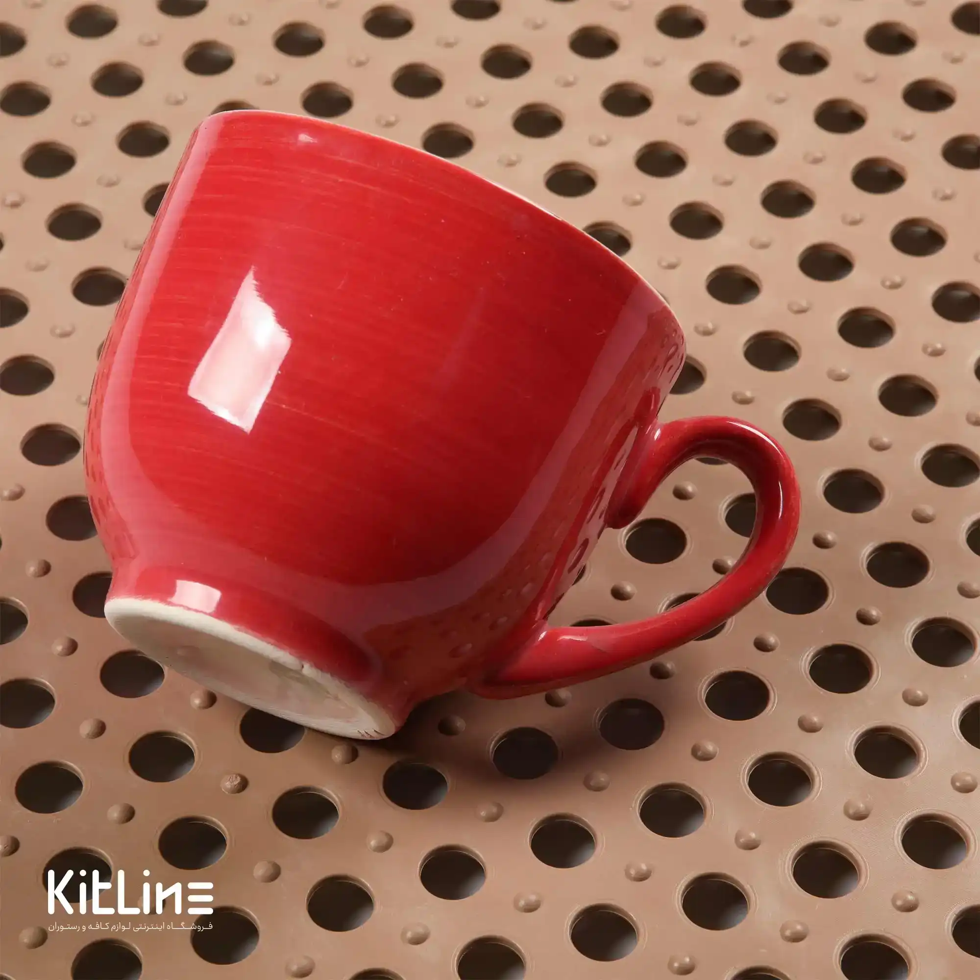 کفپوش تایل مشبک پلاستیکی ۳۰×۳۰ سانتیمتری بژ - تصویر 6