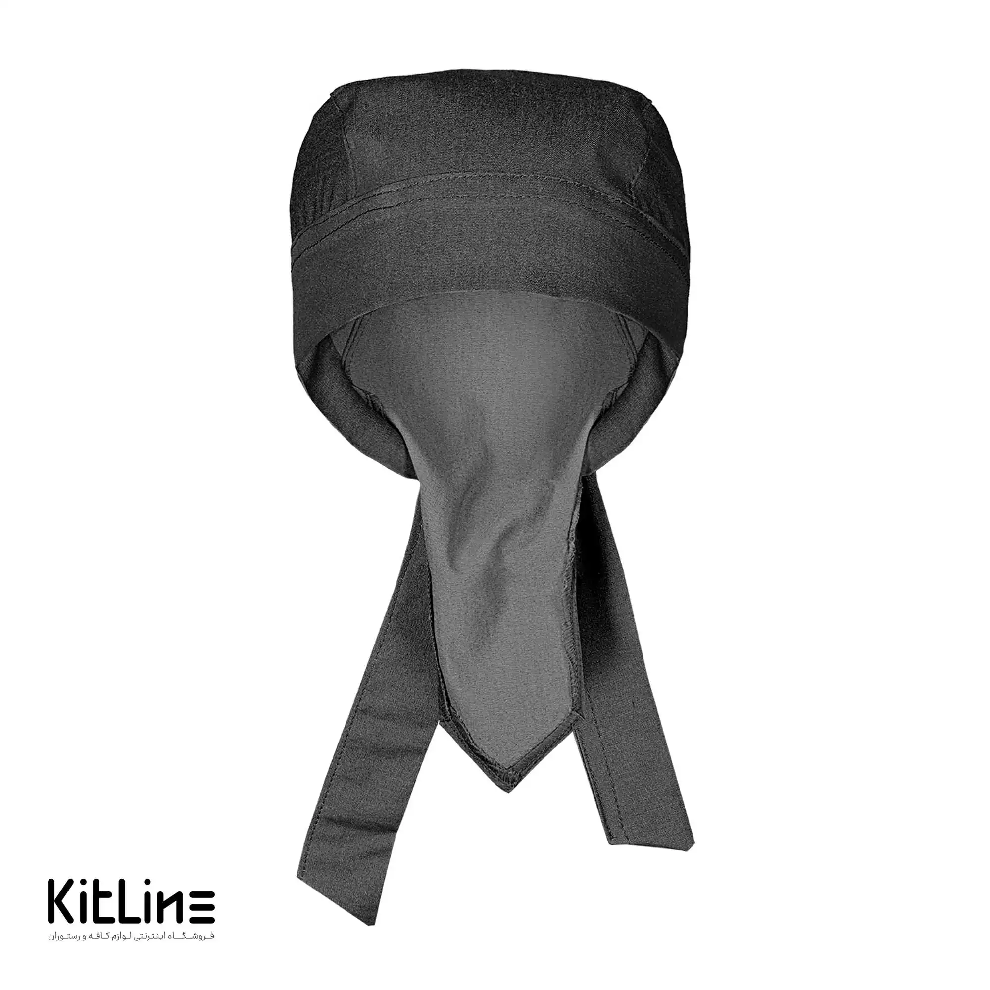 کلاه بند دار جين مشکی مدل breeze cool پوشاکو - تصویر 2