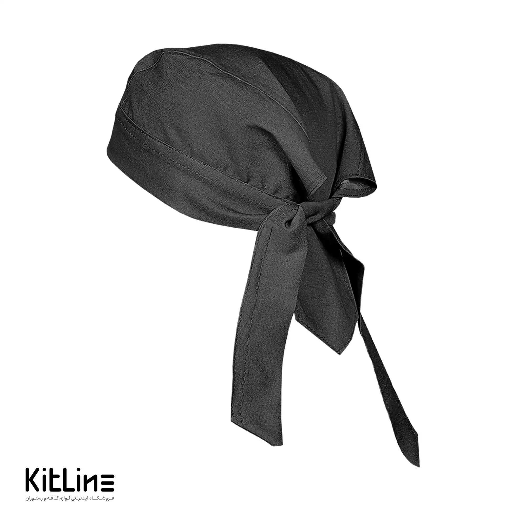 کلاه بند دار جين مشکی مدل breeze cool پوشاکو - تصویر 3