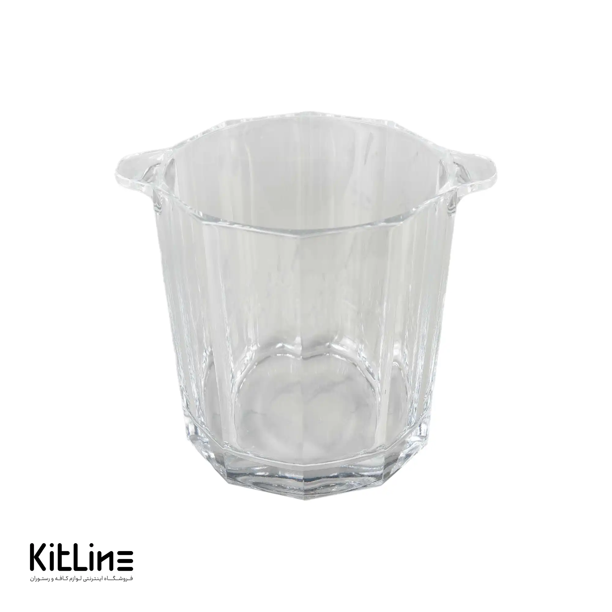 یخدان شیشه ای ۱۶۵۰ میلی‌لیتری پاشاباغچه مدل گریس