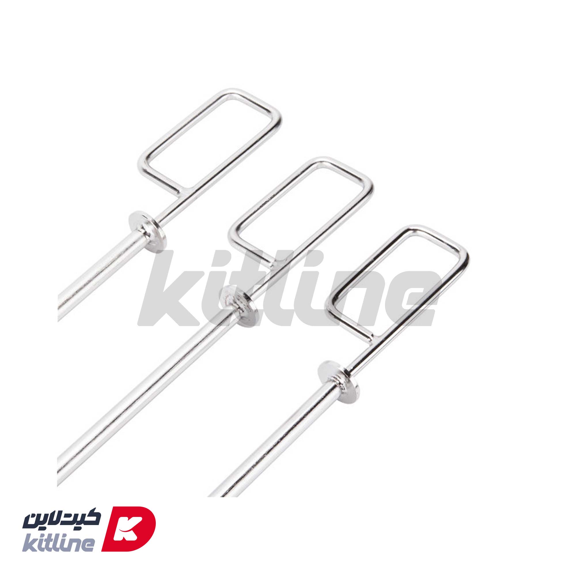 سیخ گرد ۵ میل کبابی  رشنال مدل 60.72.416(بسته ۳ عددی)