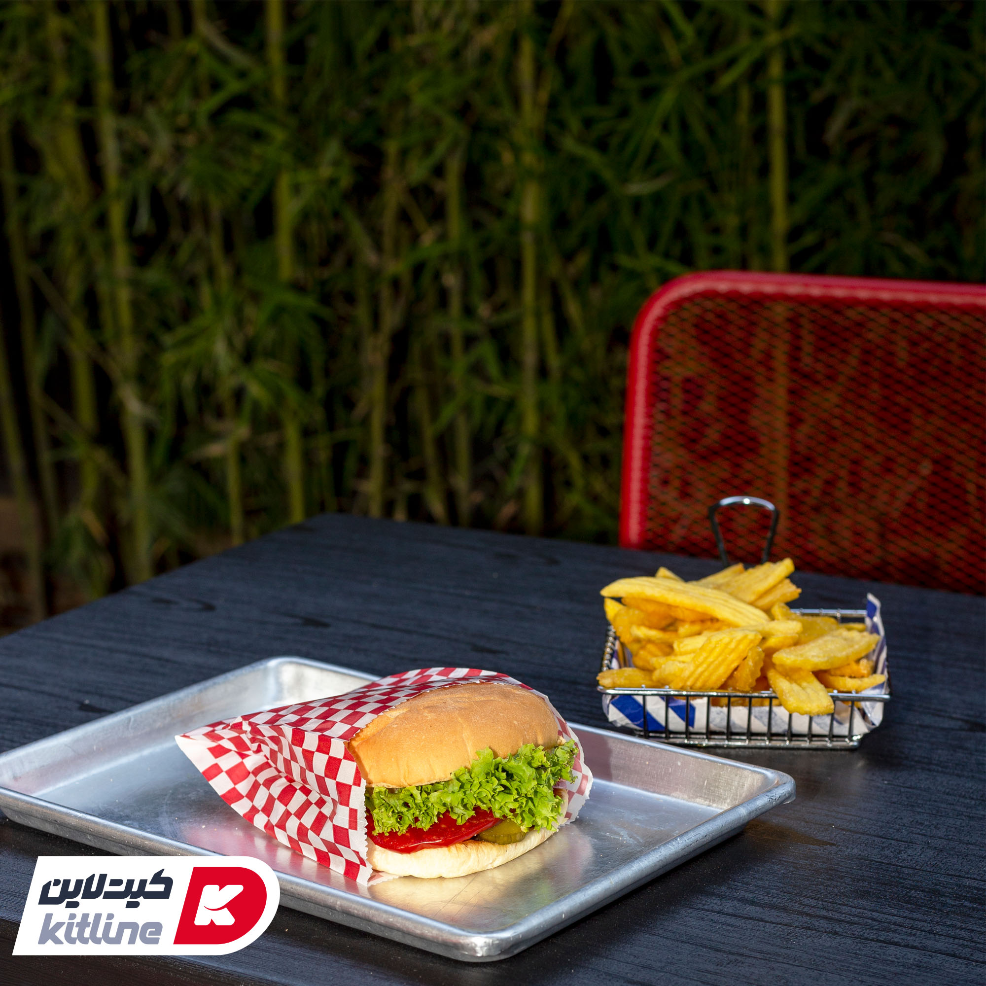 پاکت همبرگر یکبار مصرف مومی ۱۲×۱۷سانتیمتری شطرنجی قرمز (کارتن ۳۰۰۰ عددی) - تصویر 6