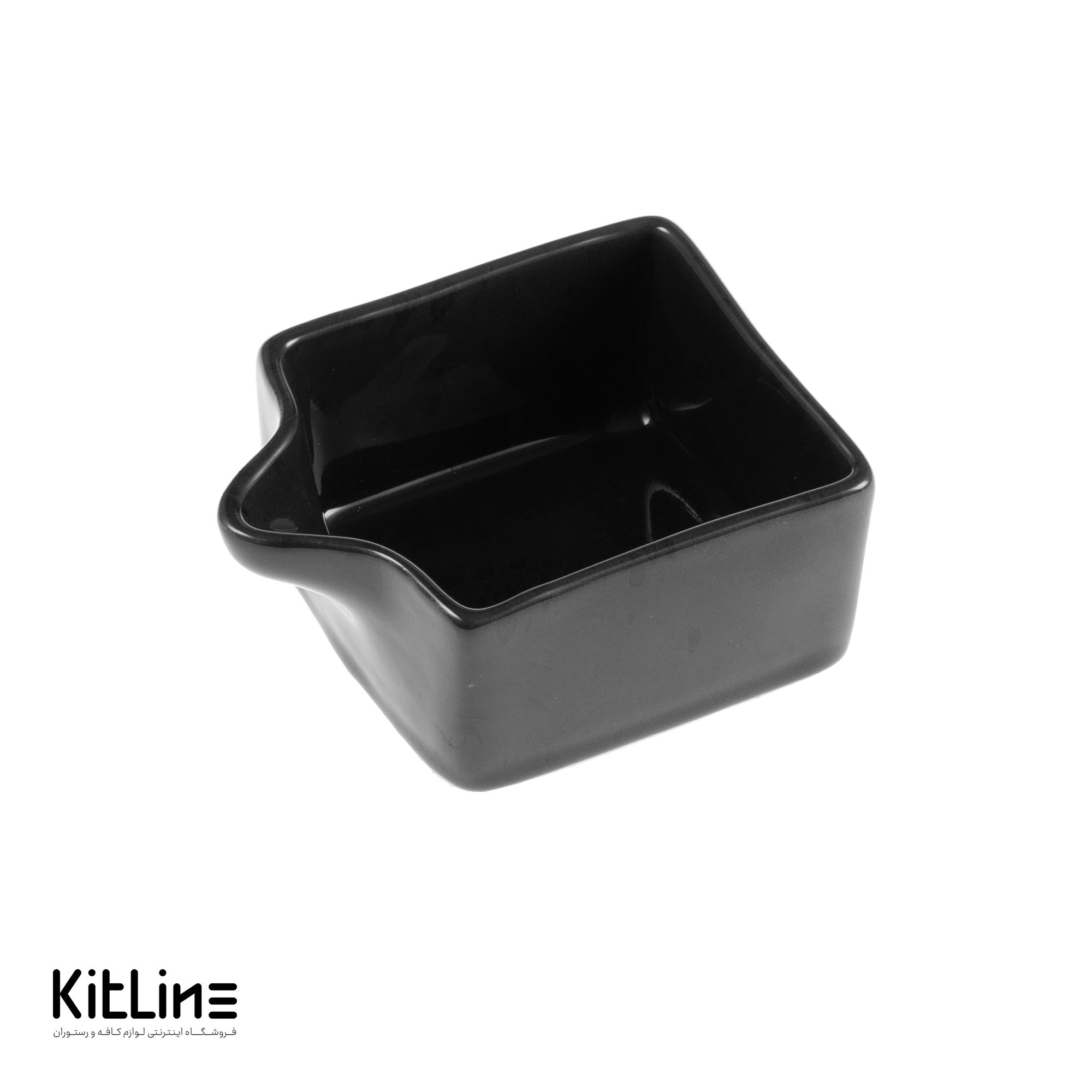 کاسه سرامیکی ۲۳۰ میلی لیتری زغالی