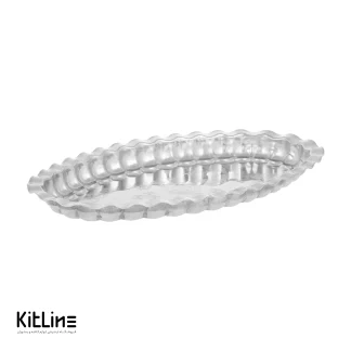 دیس استیل بیضی ۲۶×۴۱ سانتیمتری شهرزاد