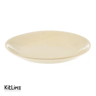 بشقاب سرامیکی ۳۰ سانتیمتری بژ