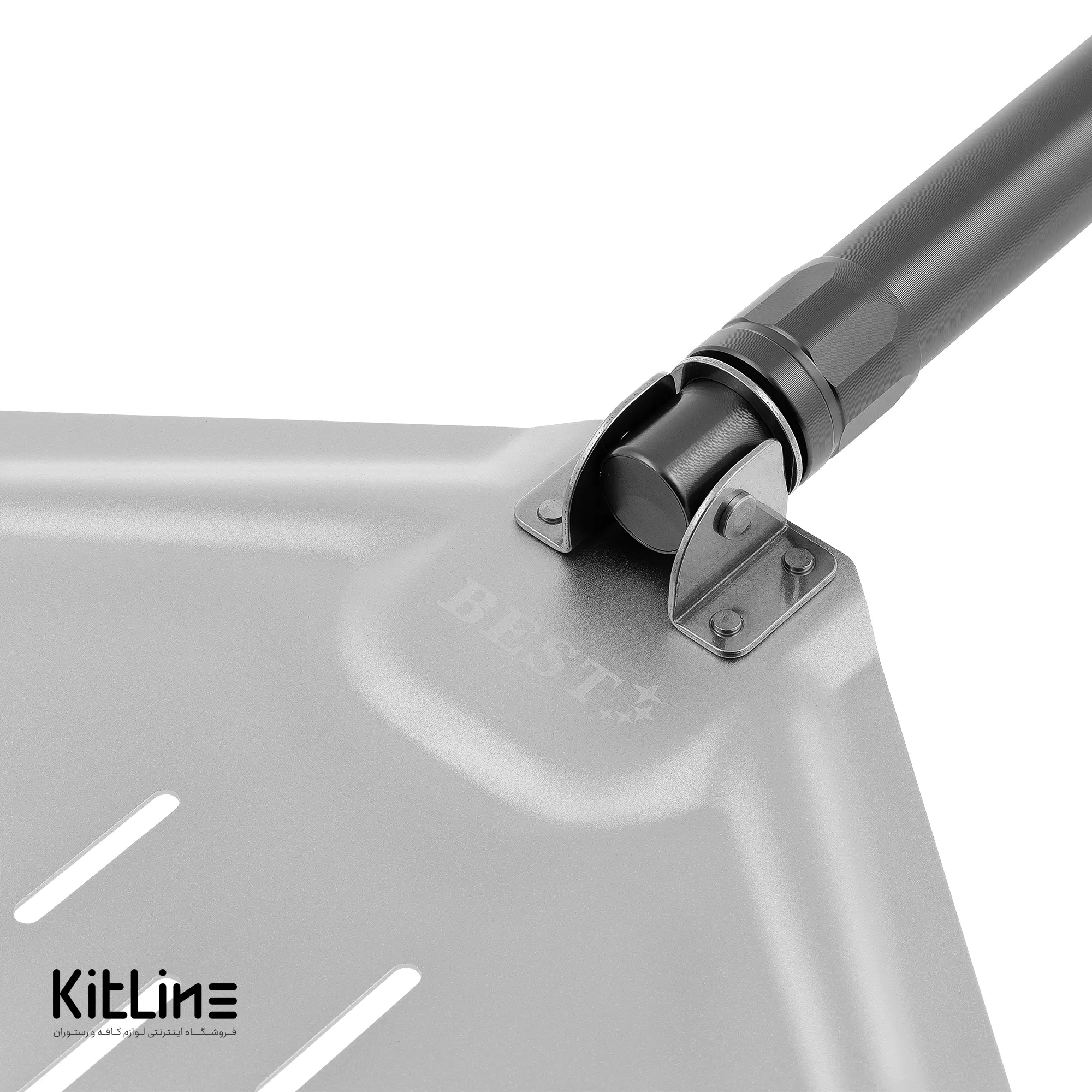 پارو پیتزا پانچ آلومینیومی مستطیلی کف ۳۶ دسته تا شو ۸۰ سانتیمتری بست (BEST) - تصویر 3