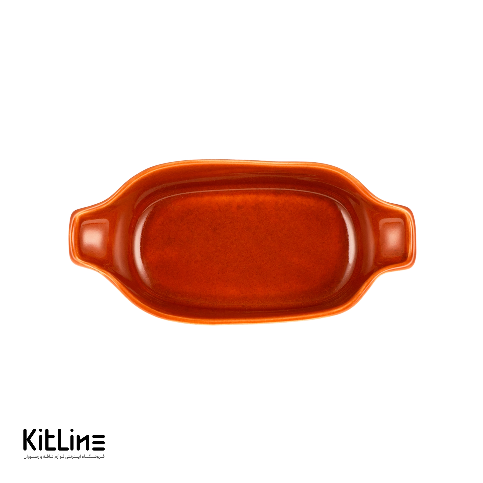 کاسه سرامیکی ۳۷۰ میلی لیتری آجری - تصویر 3