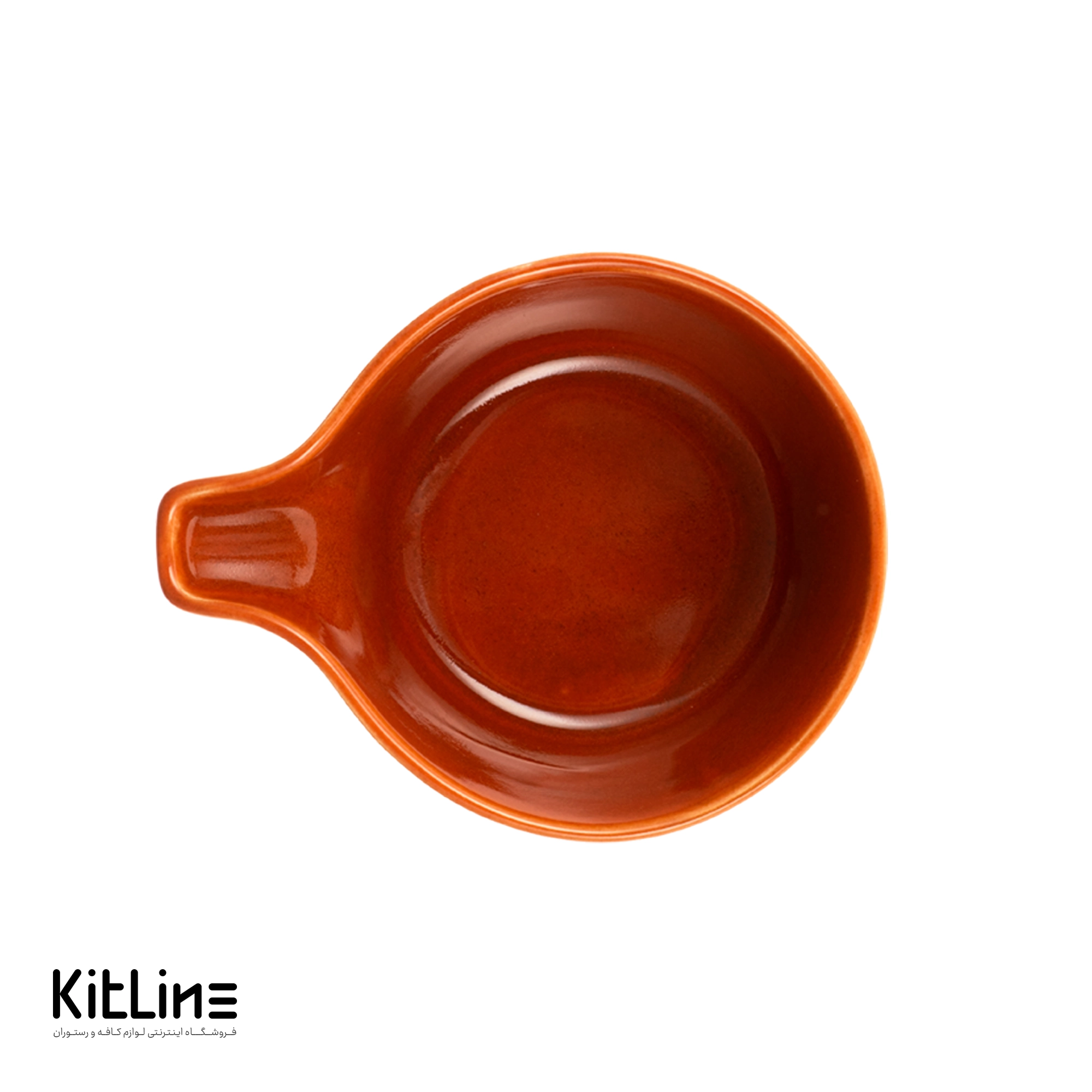 کاسه سرامیکی ۴۰۰ میلی لیتری آجری - تصویر 6