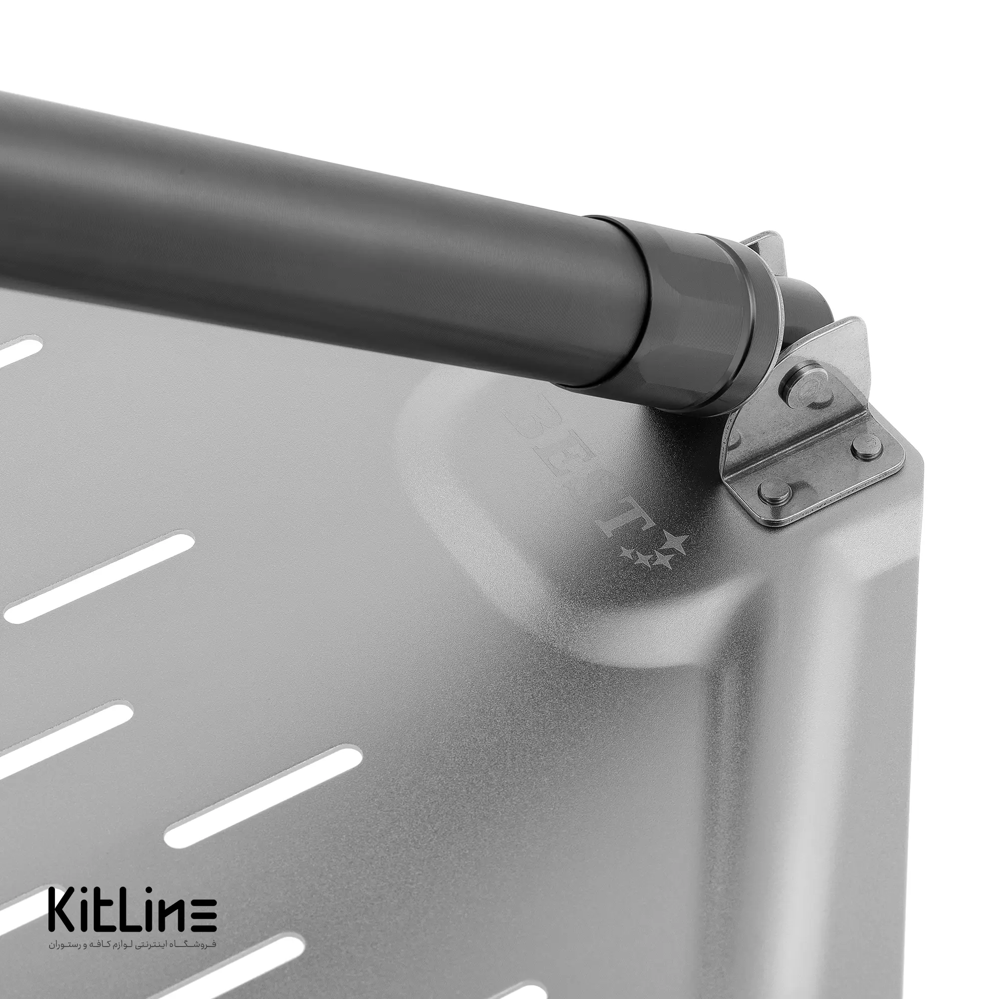 پارو پیتزا پانچ آلومینیومی مستطیلی کف ۳۶ دسته تا شو ۸۰ سانتیمتری بست (BEST) - تصویر 5