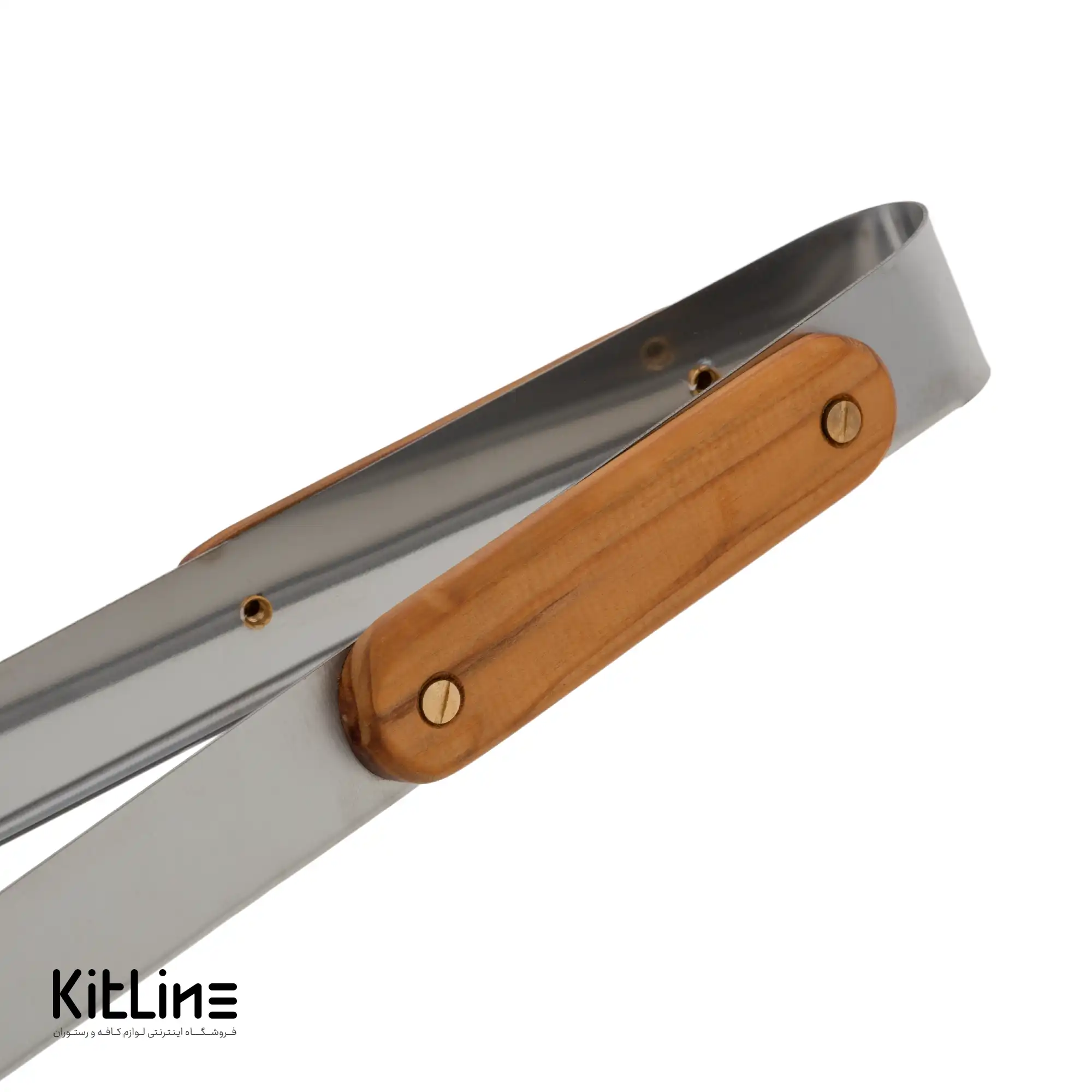 انبر باربیکیو استیل سر کج ۳۸ سانتیمتری کوکینگ فلیم (Cooking Flame) - تصویر 4