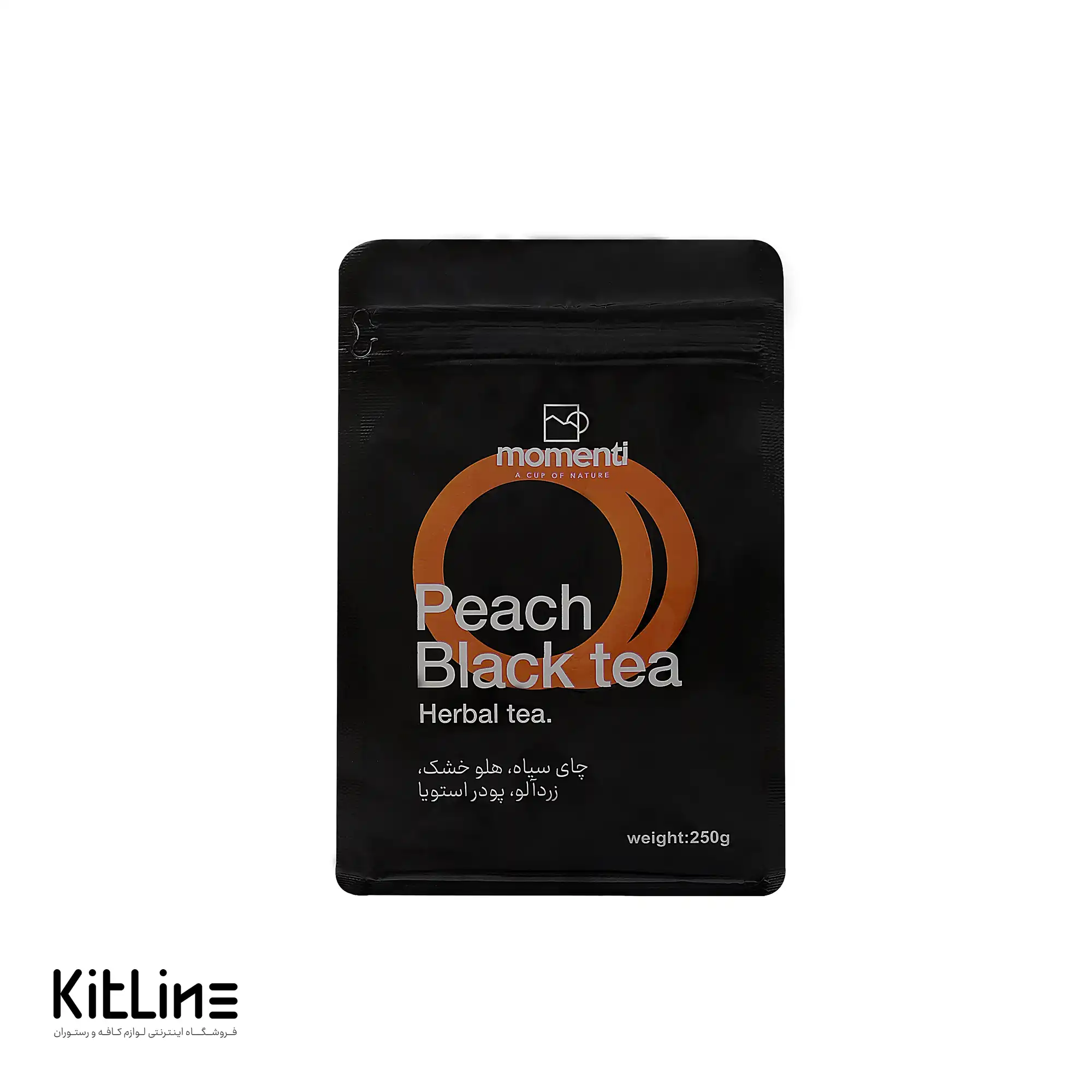 دمنوش پیچ بلک تی مومنتی ۵۰۰ گرمی - تصویر 2