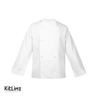 روپوش آستین بلند شش دکمه سفید SS-UNIFORM