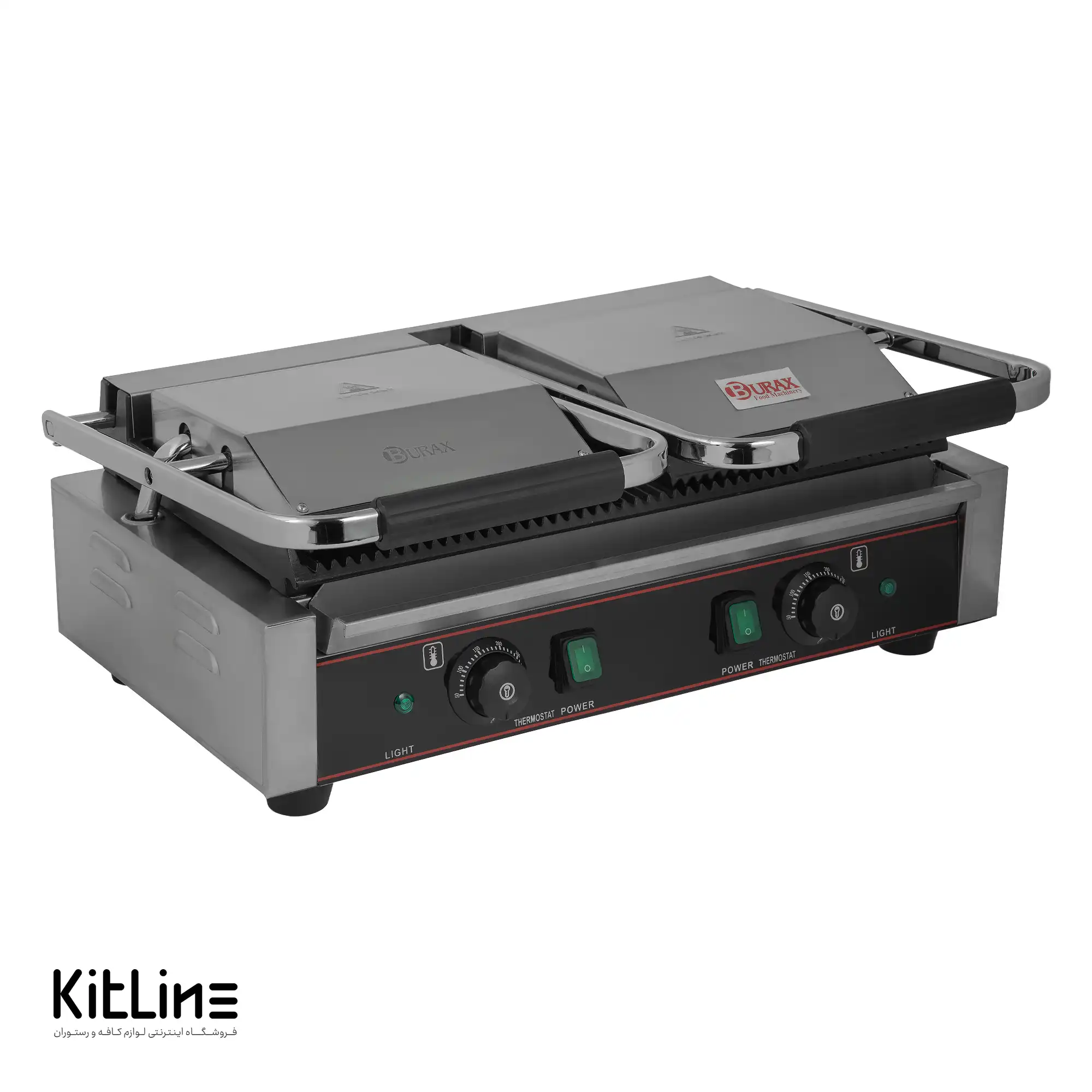 ساندویچ میکر دو خانه بُراکس (Burax) مدل BMG-57-E - تصویر 2