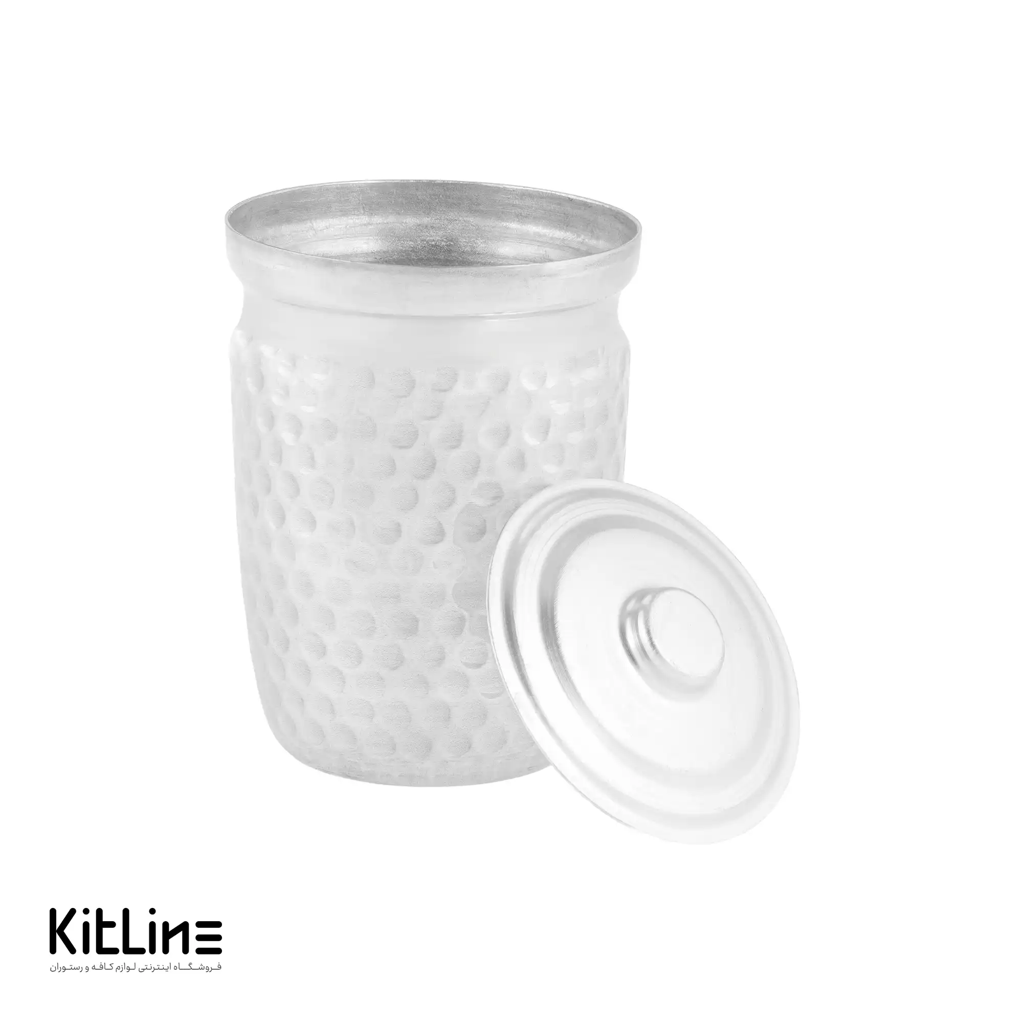 ظرف دیزی آلومینیومی چکشی ۲ نفره شهرزاد