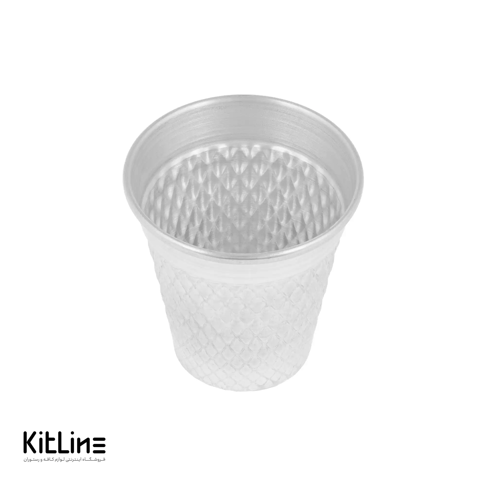 لیوان آلومینیومی طرح الماس ۳۵۰ میلیلیتری شهرزاد