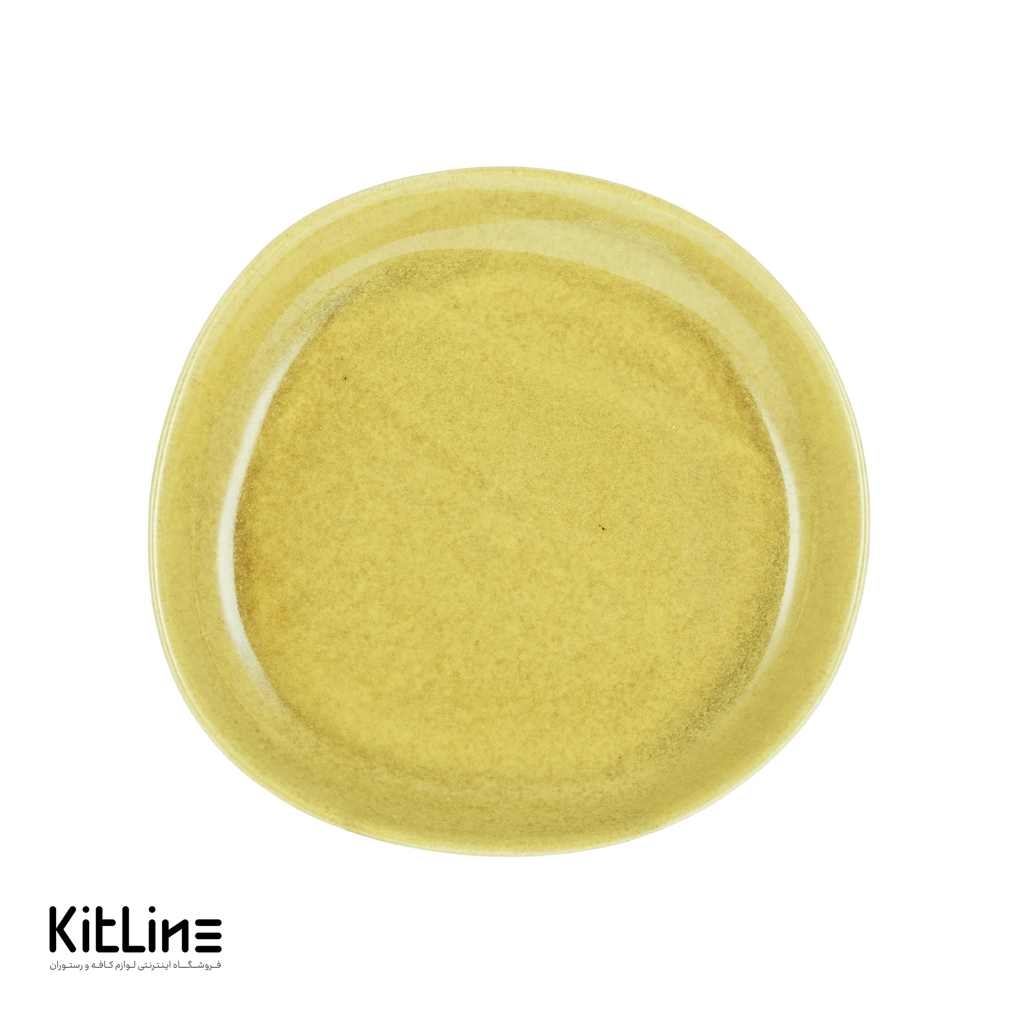 پیش دستی سرامیکی ۲۱ سانتیمتری اُکر - تصویر 3