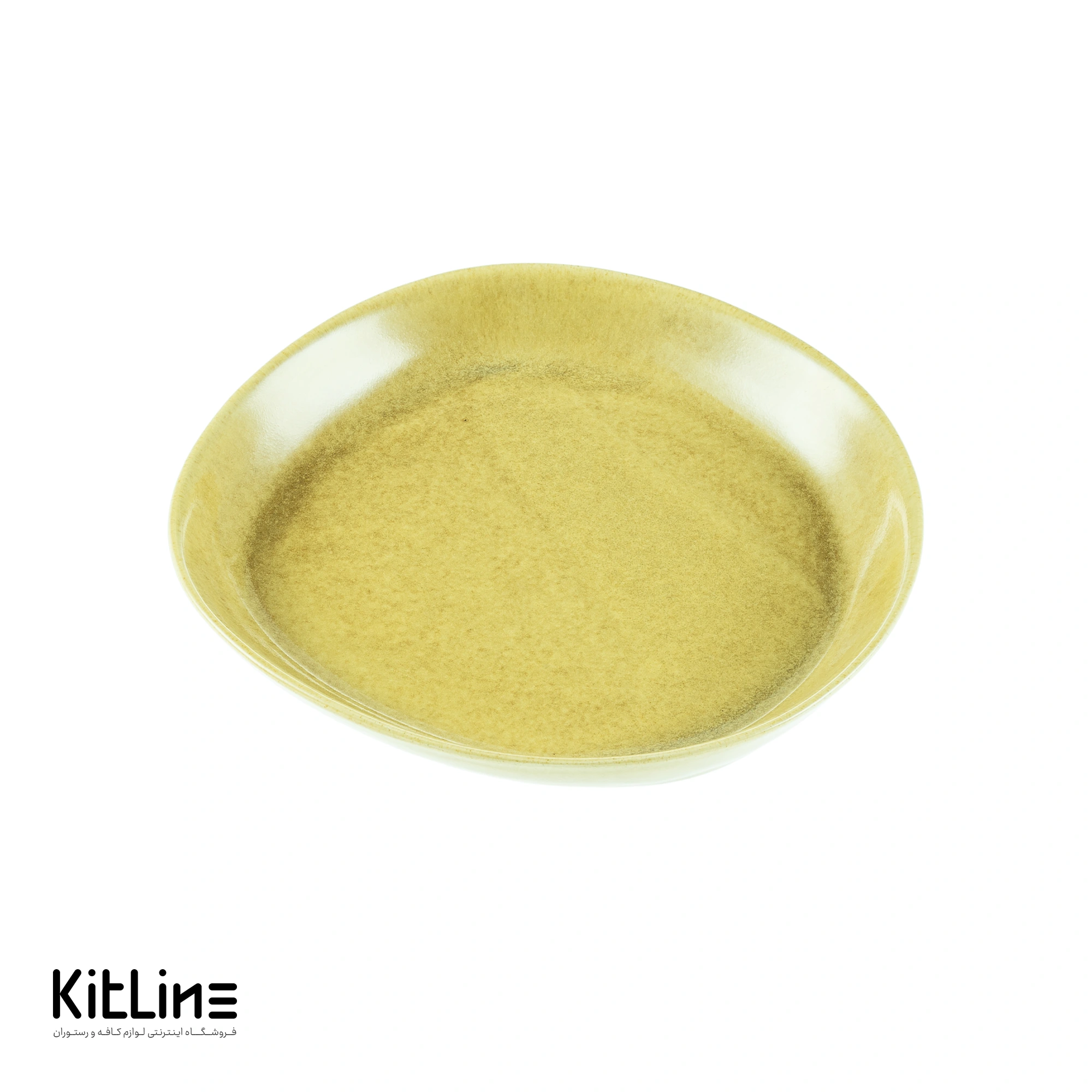 پیش دستی سرامیکی ۲۱ سانتیمتری اُکر - تصویر 2