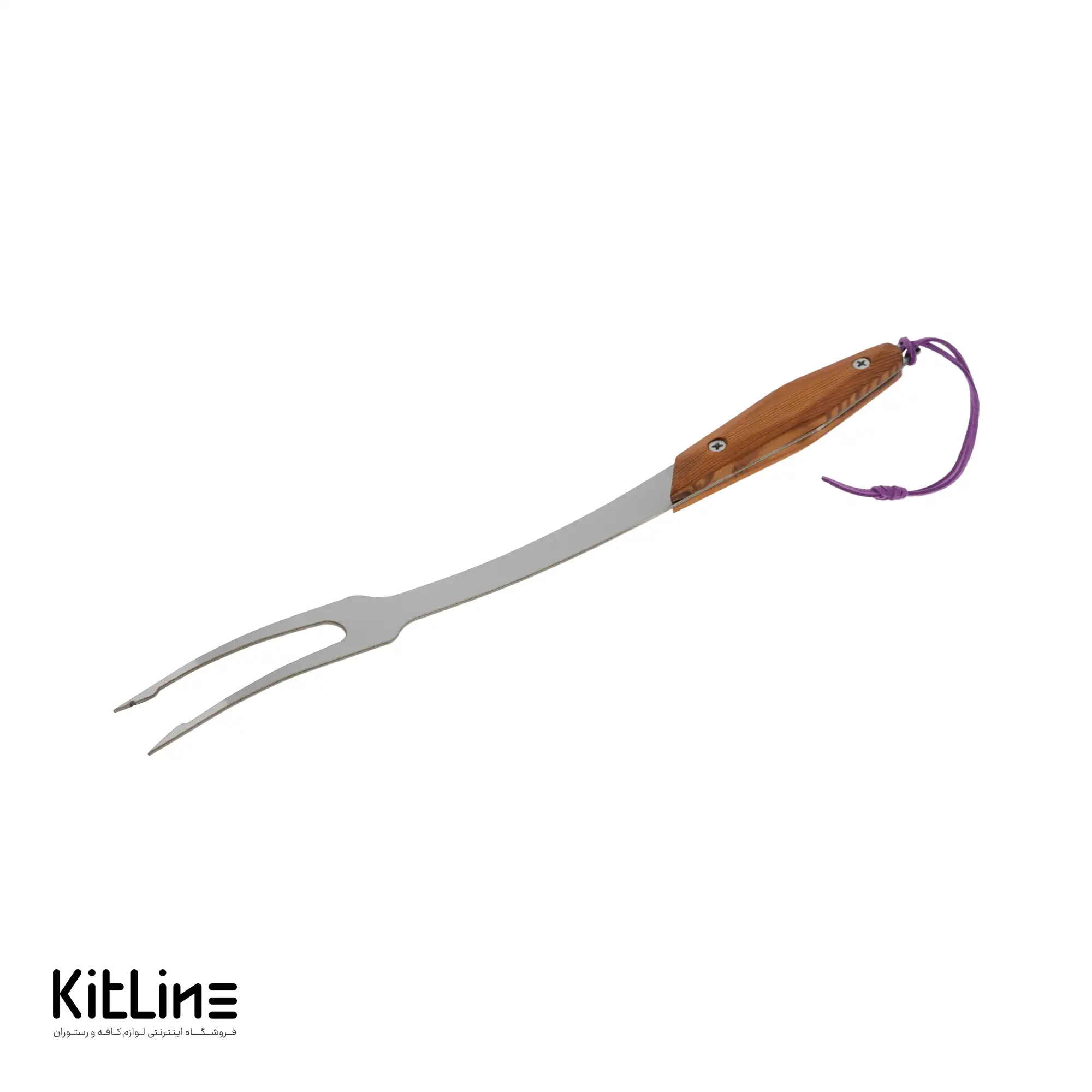 چنگال باربیکیو استیل ۳۷ سانتیمتری کوکینگ فلیم (Cooking Flame) - تصویر 2