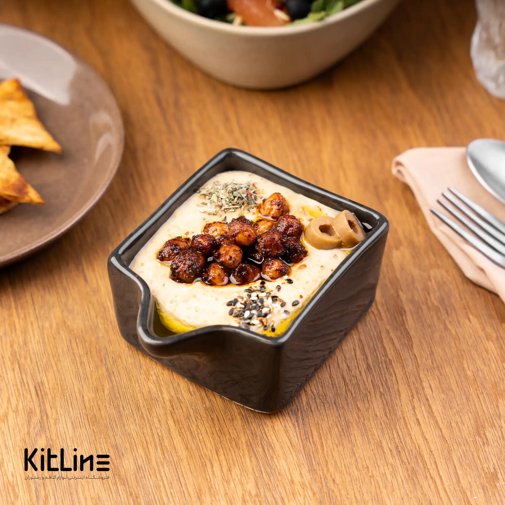 کاسه سرامیکی ۲۳۰ میلی لیتری زغالی - تصویر 5